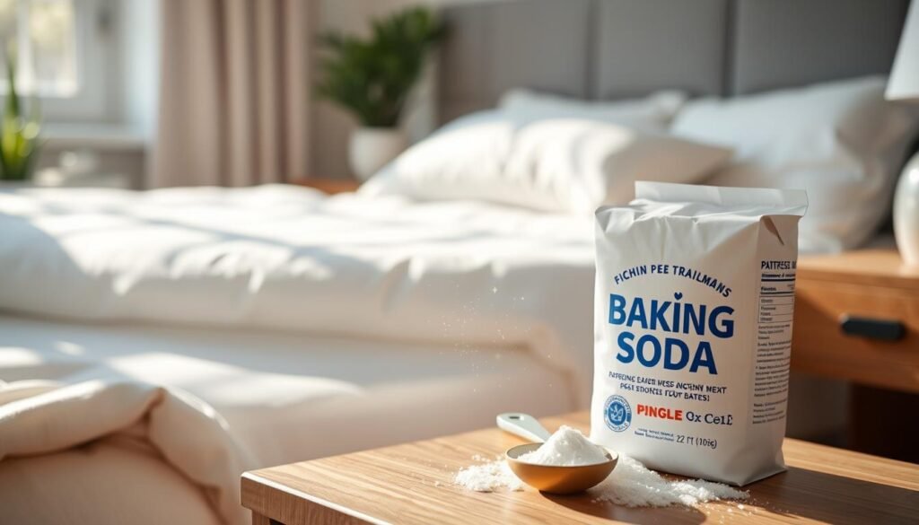 Baking soda for mattress sweat stains