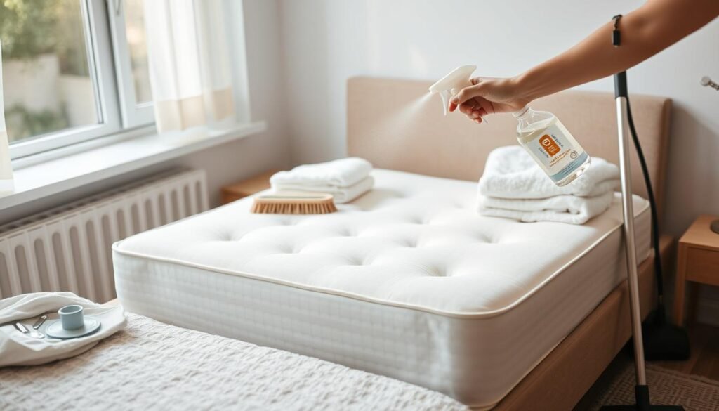 Mattress cover cleaning