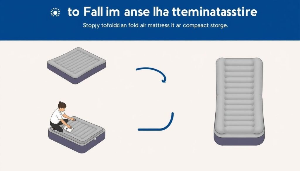 air mattress folding techniques