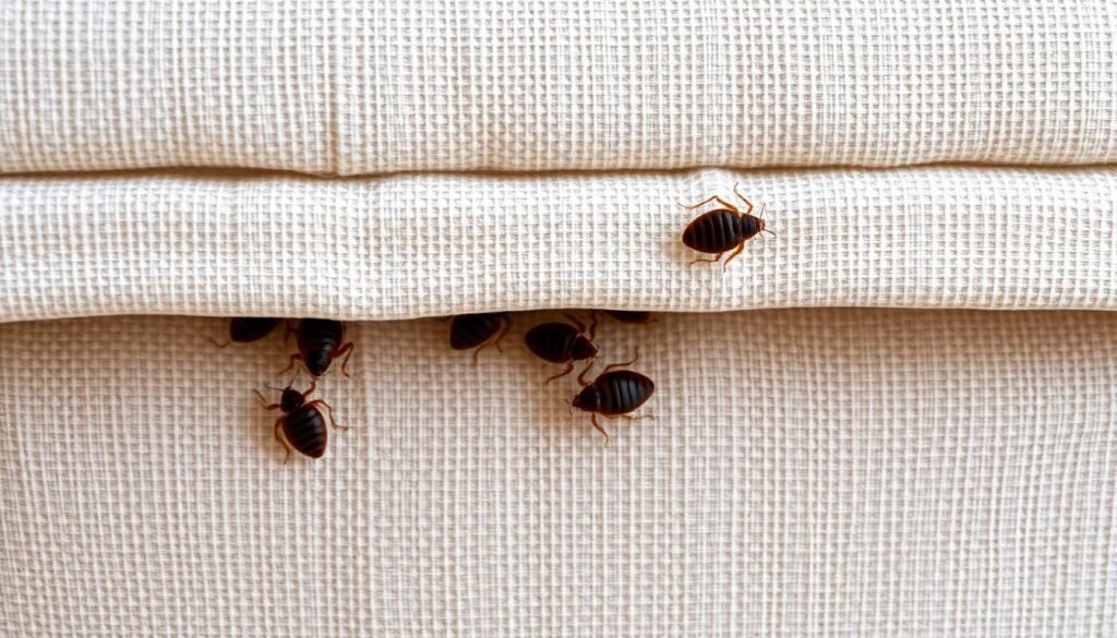 bed bug hiding spots