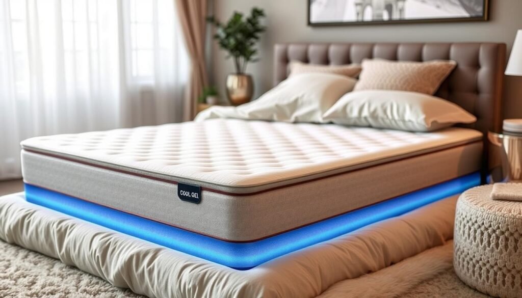 cool gel memory foam mattress