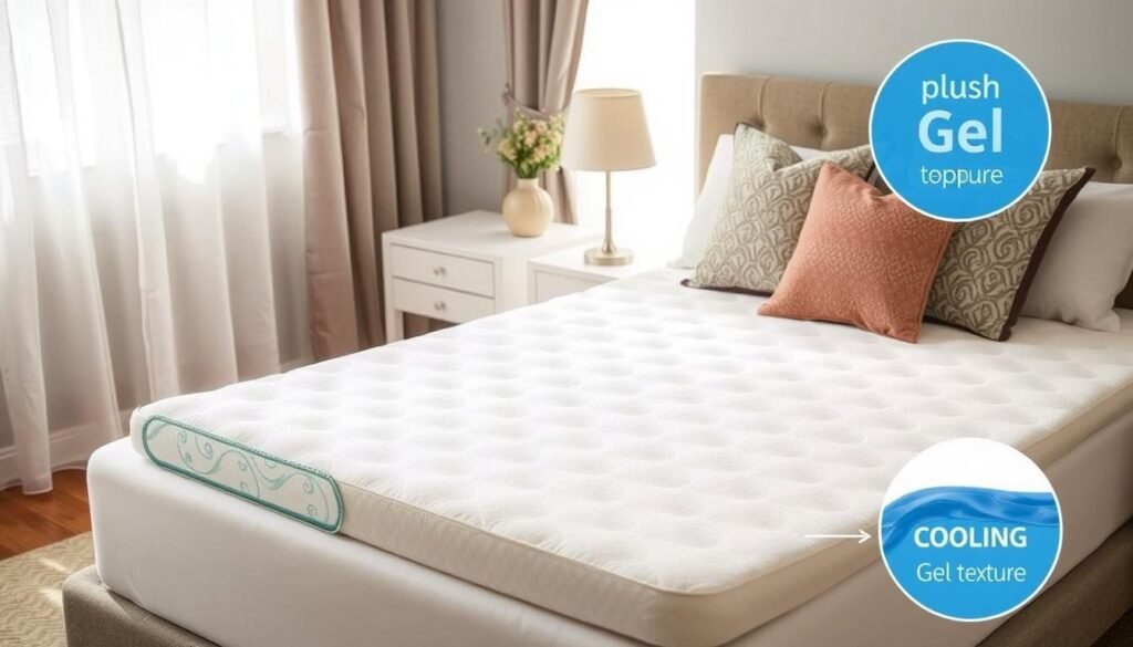 gel mattress topper