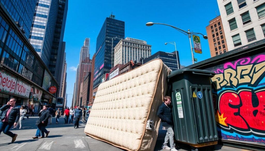 how to discard a mattress in nyc