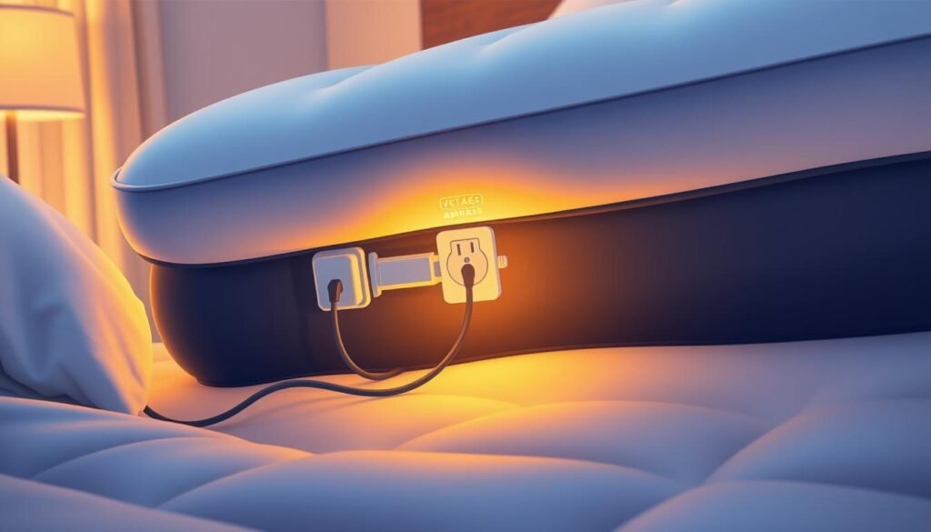 inflatable bed power requirements