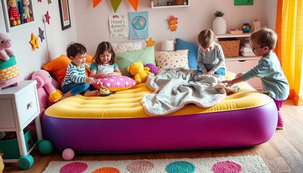 kids air mattress care