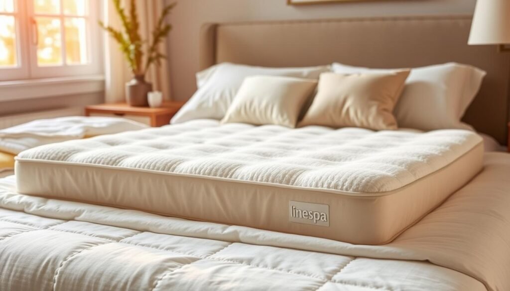 linenspa mattress topper