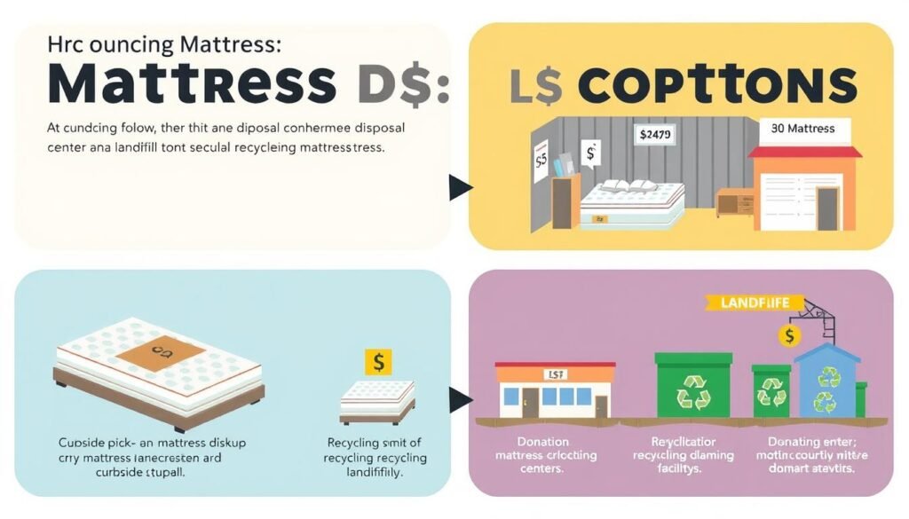 mattress disposal costs