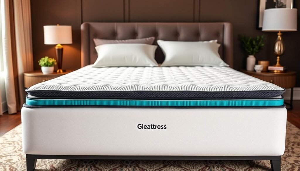 pressure relief king size gel mattress