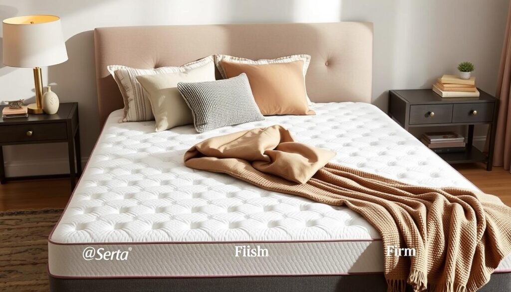 serta king mattress firmness options