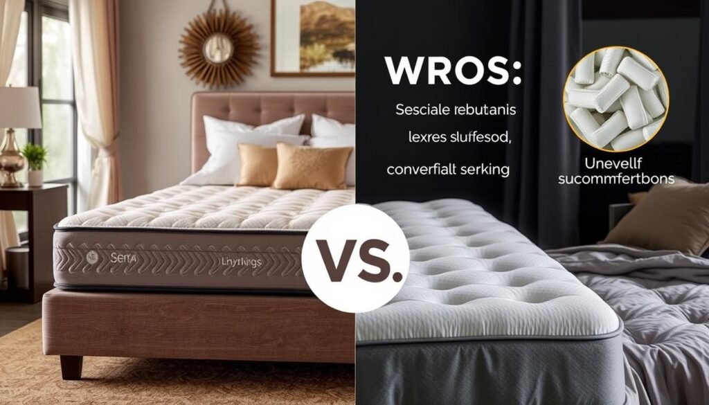 serta king mattress pros and cons