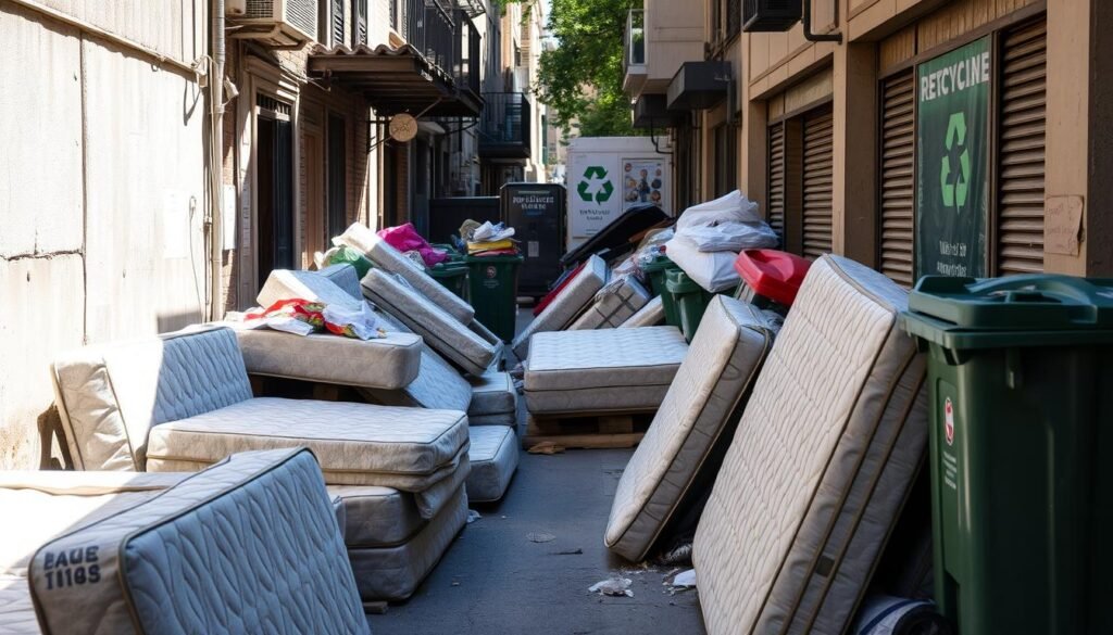 where to trash mattress