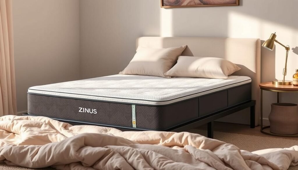 zinus full size mattress pressure relief